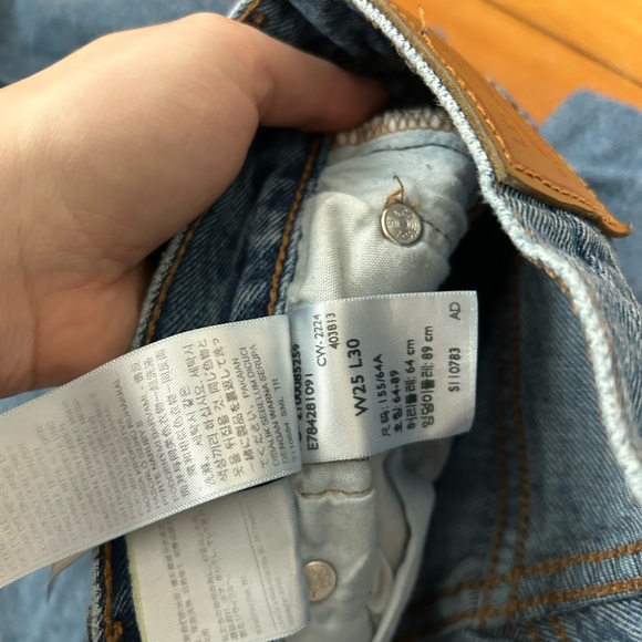 Levi’s 501 90s jeans women’s 25 x 31 blue - Picture 8 of 8